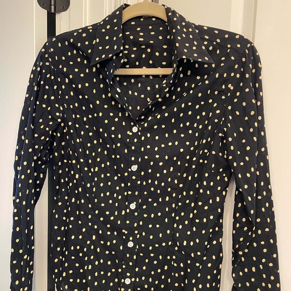 JMcLaughlin cotton blouse size 4